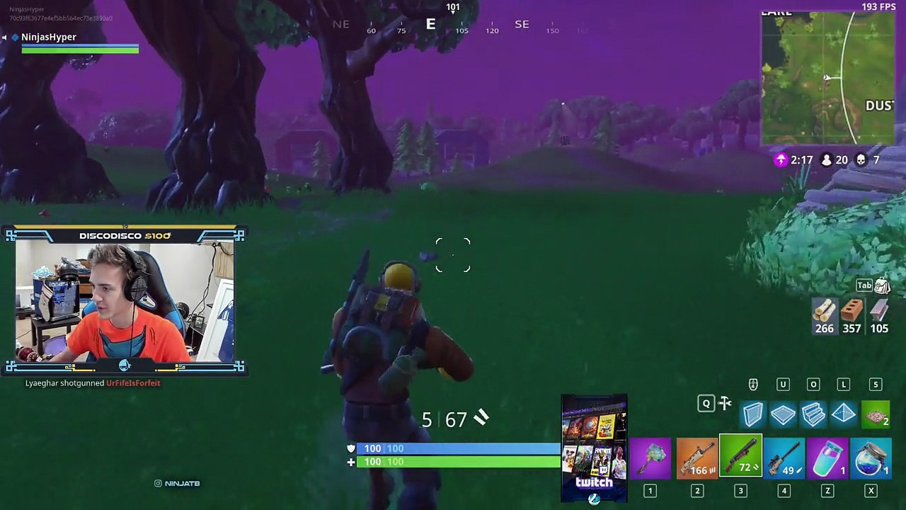 Fortnite #0101: "Bush Stalking"