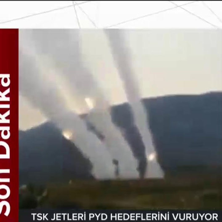 #SONDAKİKA Terör örgütü PYD'yi #Afrin'de vurmaya başladık