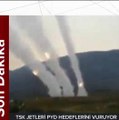 #SONDAKİKA Terör örgütü PYD'yi #Afrin'de vurmaya başladık