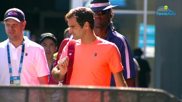 Open d'Australie 2018 - Roger Federer : Je suis dangereux pour tout le monde quand je joue comme ça