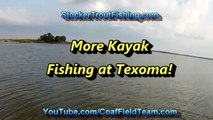 More Kayak Fishing at Texoma #texomafishing #kayakfishing