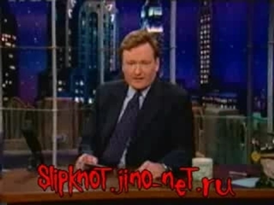 The Heretic Anthem live chez Conan O Brian