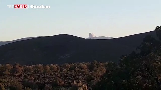 Türk savaş uçakları Afrin'de PYD/YPG'ye ait noktaları vurdu
