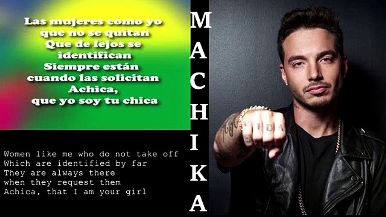 J. BALVIN - Machika Letras (English Translation from spanish) - Jeon, Anitta - Lyrics Meaning - YouTube