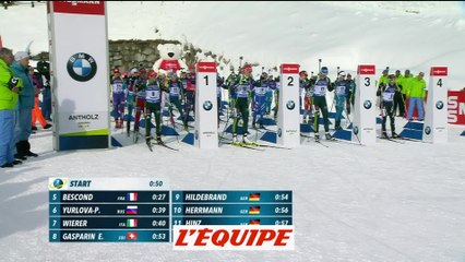 Biathlon - CM (F) : Le résumé vidéo de la poursuite féminine