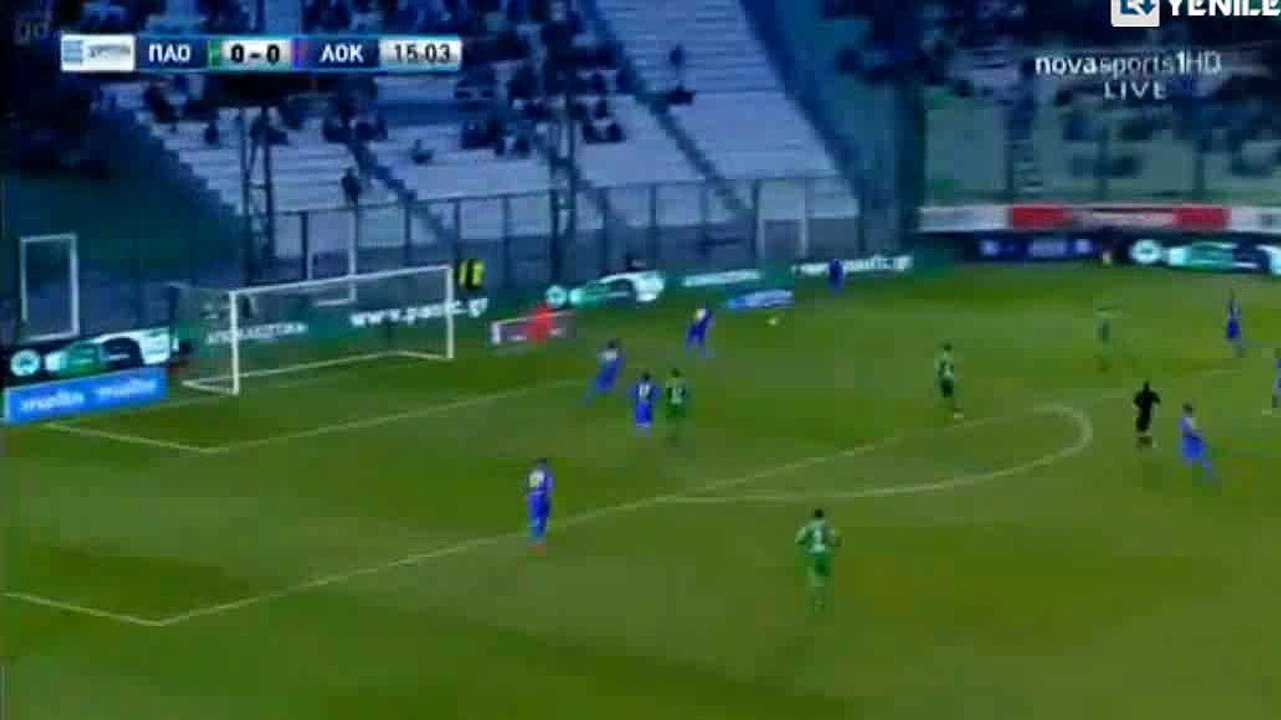 Christos Donis Goal - Panathinaikos 1-0 Kerkyra 20-01-2018