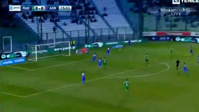 Christos Donis Goal - Panathinaikos 1-0 Kerkyra 20-01-2018