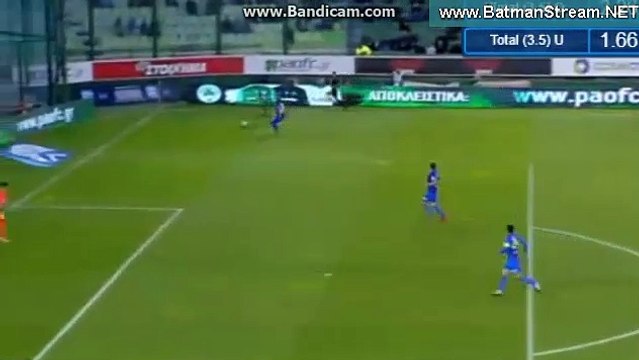 Goal Donis (1-0) Panathinaikos - Kerkyra