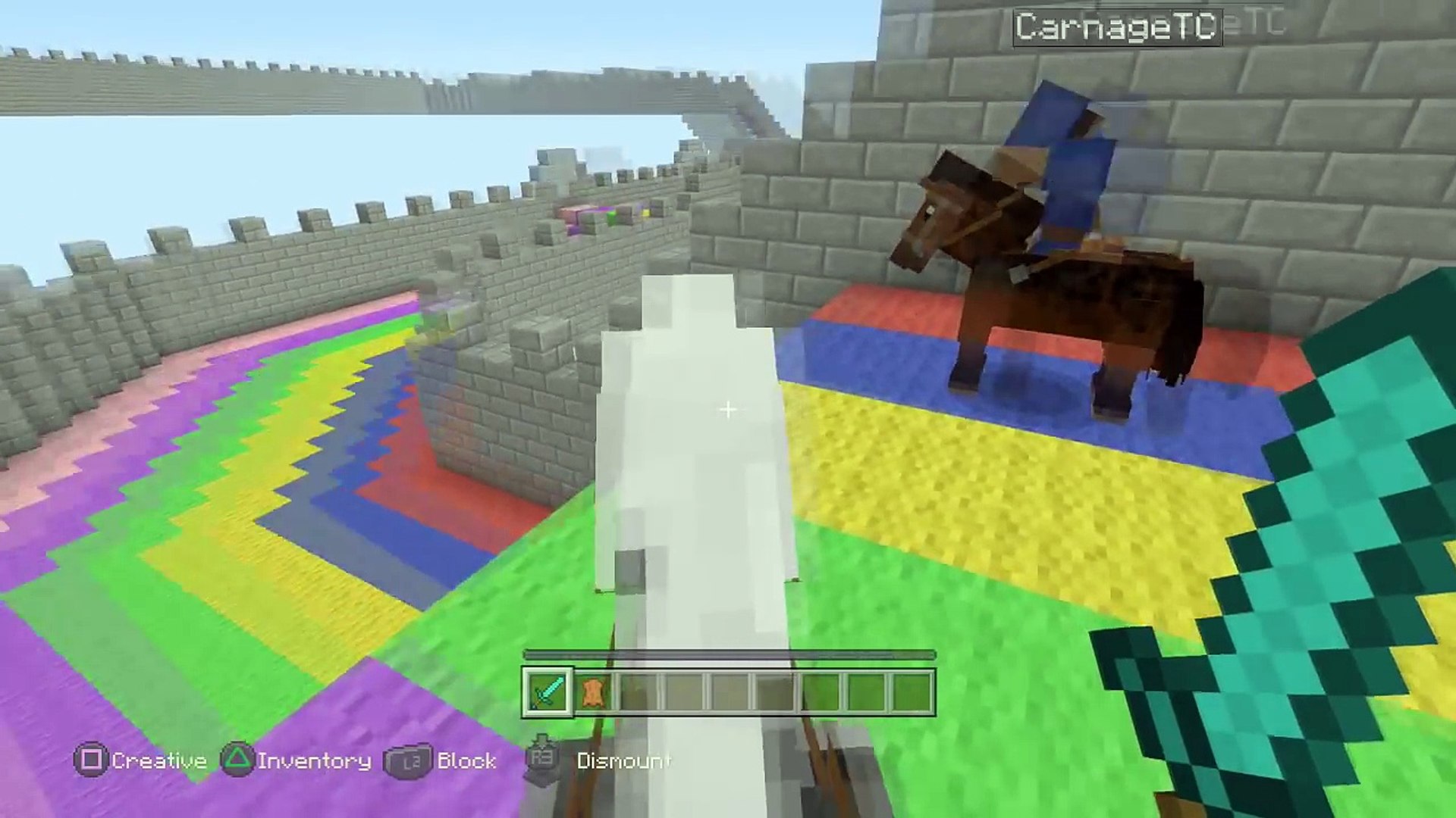 How To Dismount Horse Minecraft