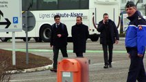 Fessenheim: Sébastien Lecornu visite la centrale nucléaire