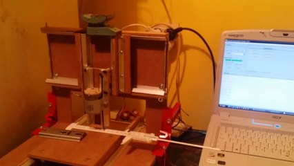 Simple Cnc mill mdf arduino