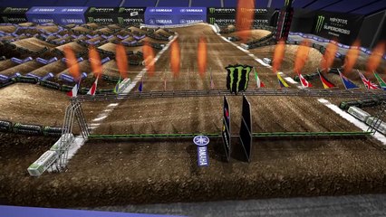Yamaha Animated Track Map_ 2018 Houston Monster Energy Supercross
