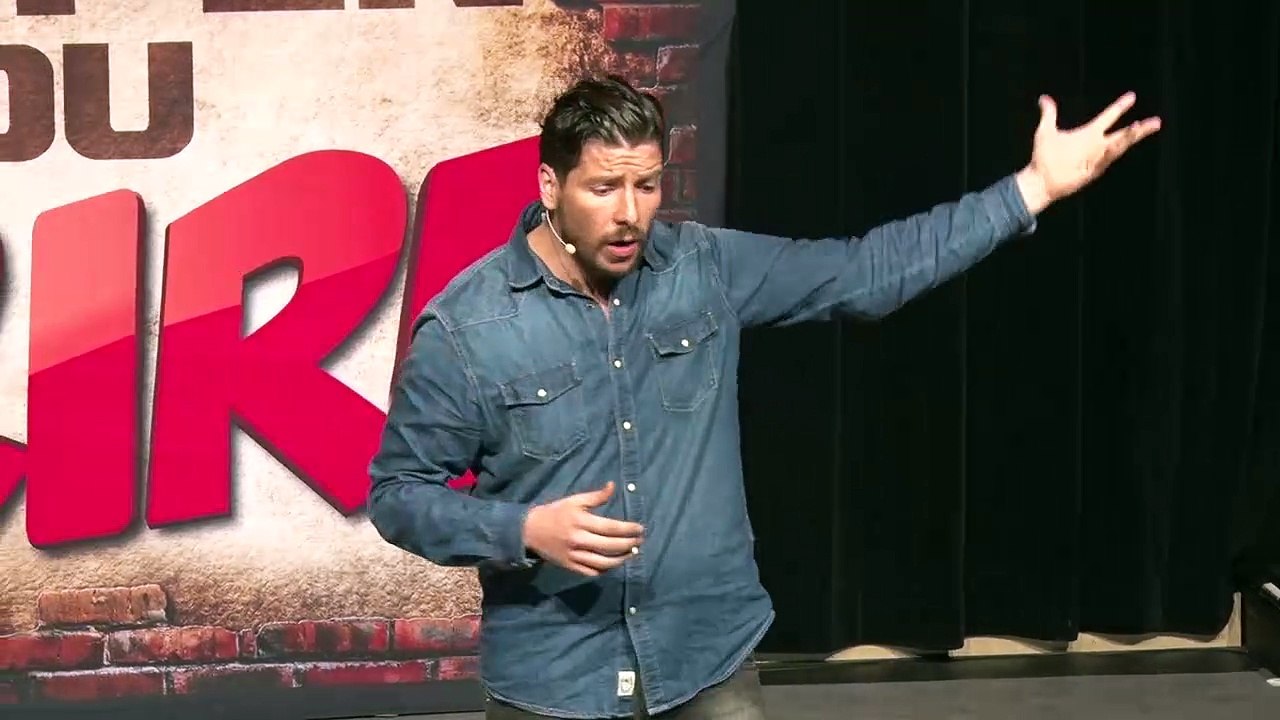 Redouane Bougheraba aux Open du rire - Redouane s'éparpilles