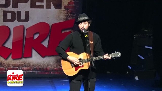 Redouanne Harjane aux Open du rire - j'suis en burn out