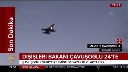 Dışişleri Bakanı Mevlüt Çavuşoğlu 24'te