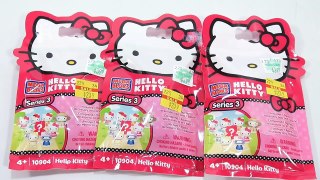 Hello Kitty Mega Bloks Series 3 - Blind Bags Opening!