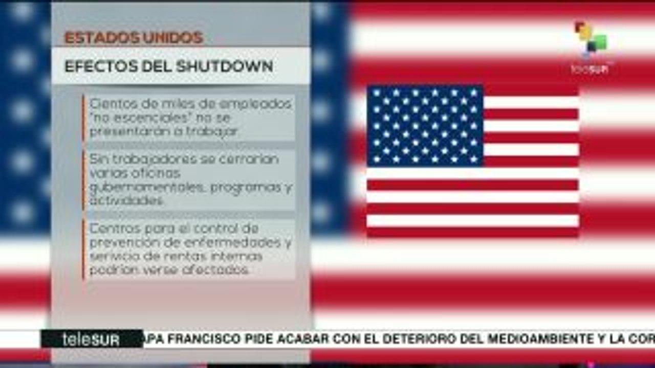 Efectos del "shutdown" en Estados Unidos