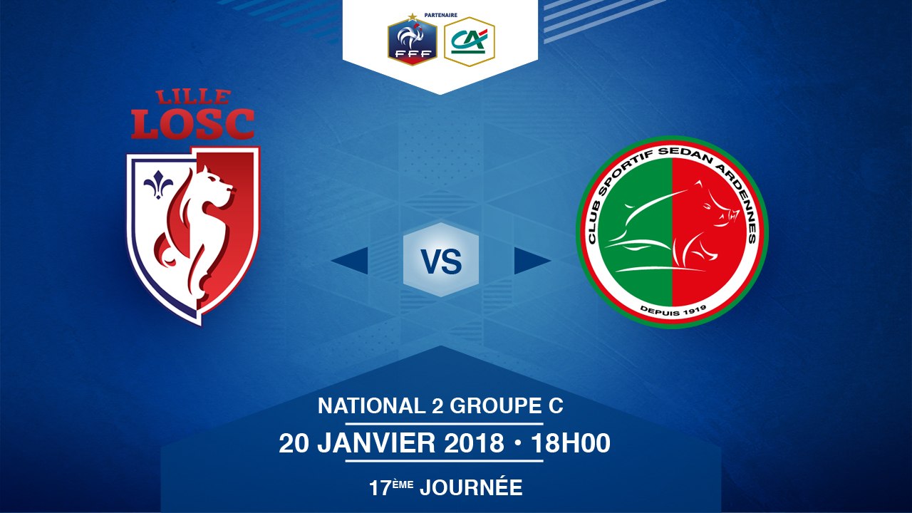 NATIONAL 2 - LOSC / CS Sedan Ardennes - Samedi 20/01/2018 à 17h45 (10)