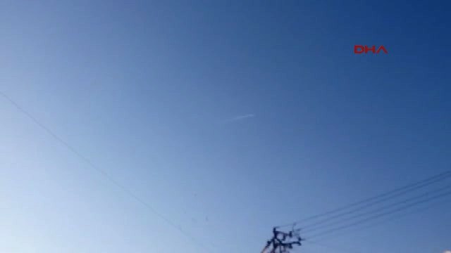 Kilis Savaş Uçakları Afrin'deki Hedefleri Vuruyor