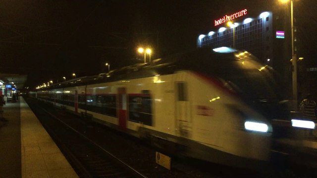 B 85000 ( Coradia Liner) - Intercités ligne de Paris-Est à Mulhouse-Ville - Gare de Val-de-Fontenay