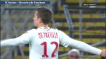0-1 Nicolas de Préville Goal  - FC Nantes 0-1  Girondins de Bordeaux - 20.01.2018 (Full Replay)