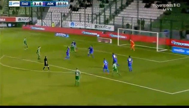 Goal Altman 4-0 Panathinaikos - Kerkyra
