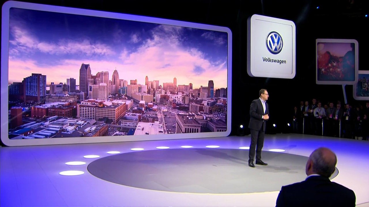 NAIAS 2018 - Volkswagen Pressekonferenz Teil 1