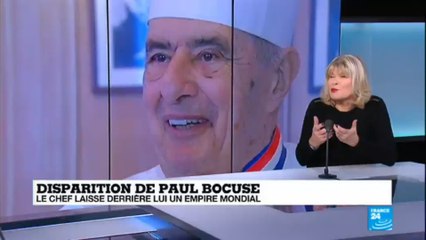 Disparition de Paul Bocuse : "Il a réussi à transporter au niveau international ce savoir-faire français"