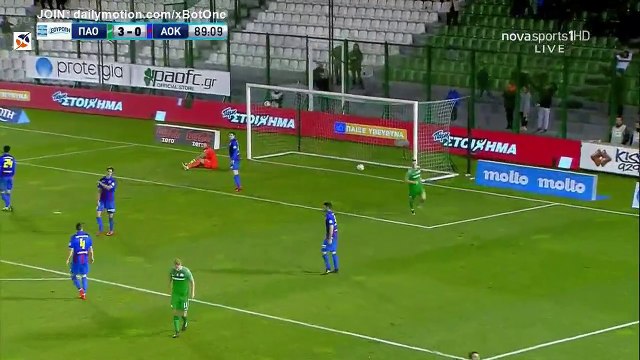 4-0 Omri Altman Goal [HD] - Panathinaikos 4 - 0 Kerkyra - 20.01.2018 (Full Replay)