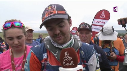Dakar 2018 : Walkner : "J'étais très nerveux"