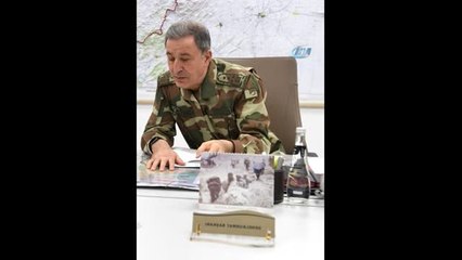 Genelkurmay Başkanı Akar 'Zeytin Dalı Harekatı'nı Böyle Yönetti