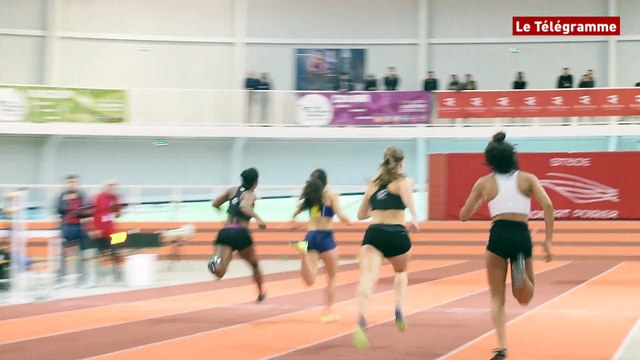 Athlétisme. Championnats de Bretagne en salle : Pamela Narcisse et Boris Bilounga Ngono rois du sprint