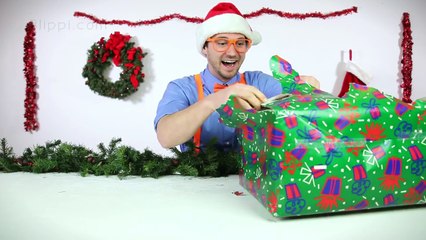 Christmas Presents with Blippi Toys _ Learn to Count for Toddlers