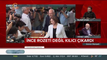 İnce rozeti değil kılıcı çıkardı