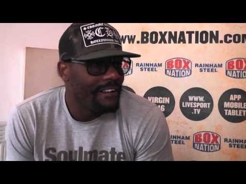 DERECK CHISORA TALKS TO SECONDSOUT BOXING ABOUT TYSON FURY