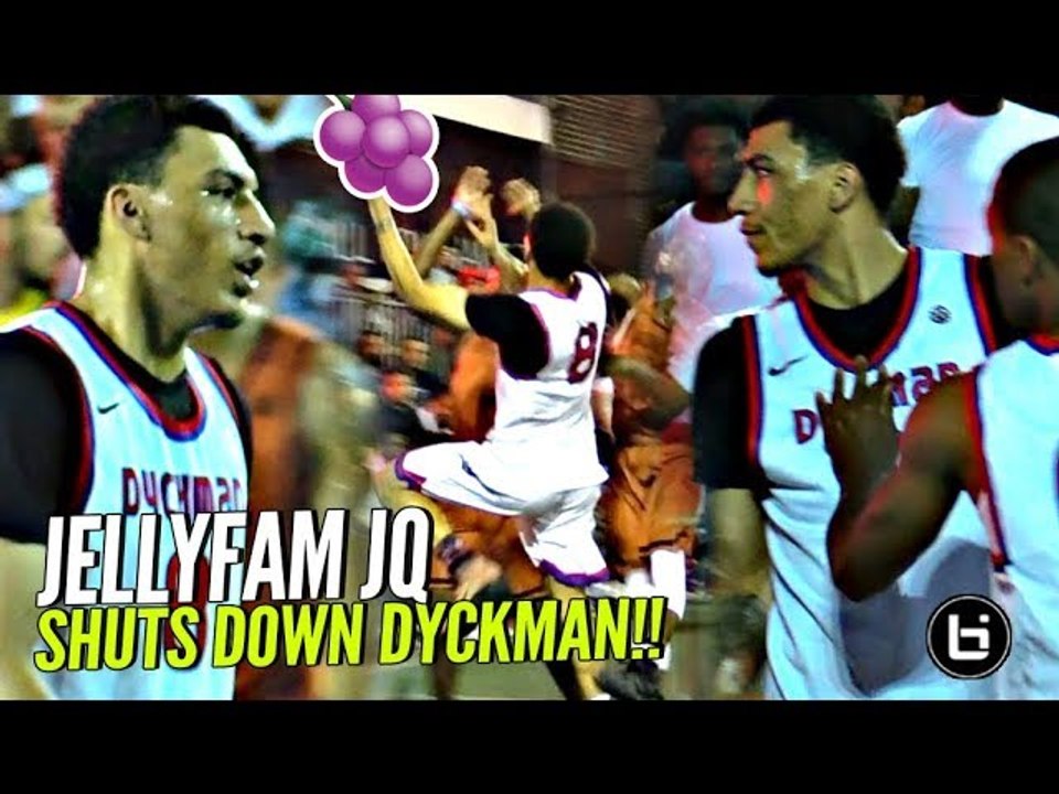 They Dbl Teamed Jahvon Quinerly w/ NO LUCK! JQ GOES CRAZY at NYC's Dyckman w/ Jellys & CLUTCH Shots!