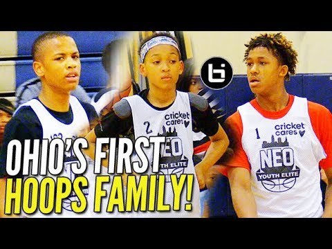 OHIO's FIRST BALL FAMILY: The Johnsons' ARE D1 BOUND! NEO Highlights