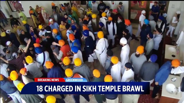 Charges Filed Against 17 People in Fight at Indiana Sikh Temple