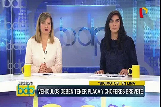 Bicimotos circulan en Lima sin SOAT, placa y brevete