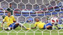 Neymar lleva a Brasil a cuartos y elimina a México