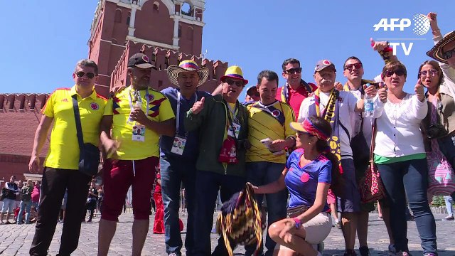 Hinchas colombianos sueñan con seguir en Rusia