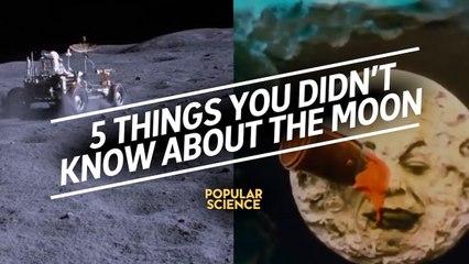 Five things you didn't know about the moon