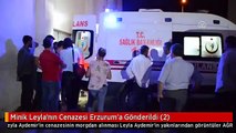 Minik Leyla'nın Cenazesi Erzurum'a Gönderildi (2)