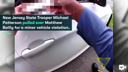 Trooper stops retired police officer who delivered him 27 years ago 2018