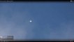 Large Shiney V-Shape UFO caught flying low London sky June 9 2018