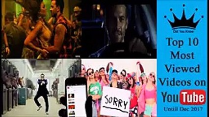 Top 10 MOST VIEWED Video on Youtube All time NEW(2018) - YouTube