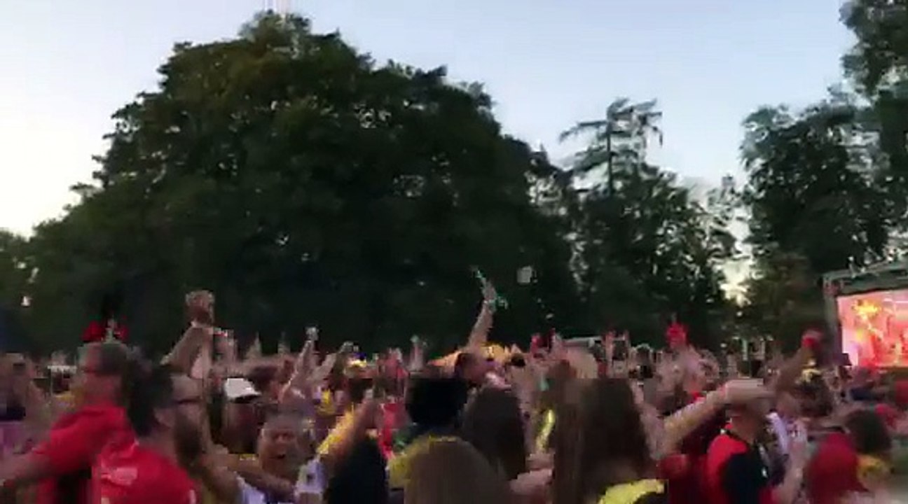 Gerpinnes: ambiance à l'écran Géant (2)