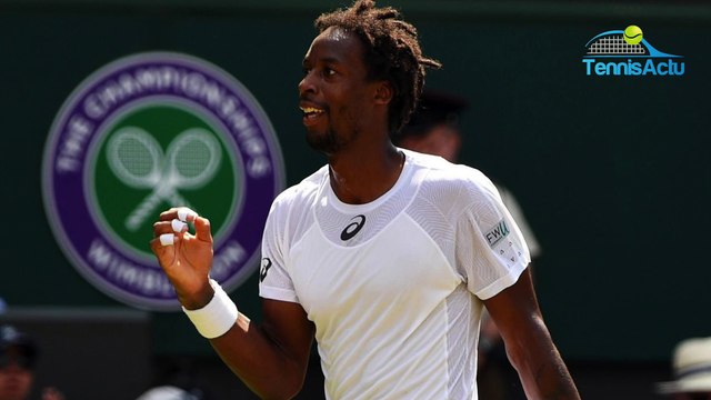 Wimbledon 2018 - Gaël Monfils : Content d'avoir battu Gasquet en 3 sets et de ma nouvelle équipe pour revenir au top