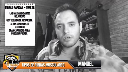 Tipos de fibras musculares - Rapidas, Medias e Intermedias -para CRECER hay que saberlo! | Video | VipTraining con Manuel Sala