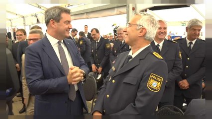 New Border Police at Bavarian and Austrian border